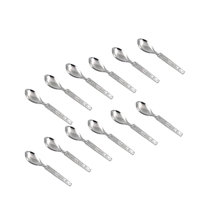 Juego de cuchara para condimentos de acero inoxidable, Mini cuchara para café, té, especias, azúcar, sal, cuchara para helado para niños, suministros de cocina - Product Image 3