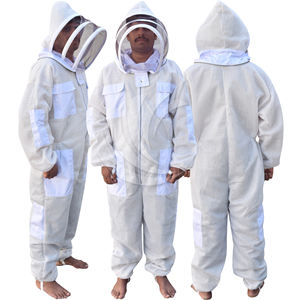 Combinaison d'apiculture professionnelle de haute qualité, ventilée, durable, antistatique, avec voile de protection pour les amateurs - Product Image 4