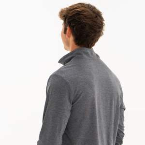 <b>Men's</b> Athletic Quarter Zip Pullover - Moisture-Wicking Fabric, Lightweight Design, Ideal for Gym and Everyday Wear - Product Image 6