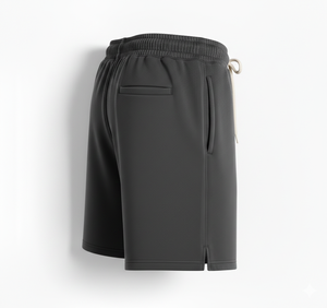 Shorts en molleton élégants pour hommes, streetwear, mode décontractée, vêtements de sport, entraînement, fitness, 100% coton, séchage rapide, respirant - Product Image 4