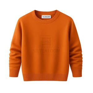 Pull pour homme en tricot anti-rides avec manches longues et détails vêtements décontractés et d'affaires chandails pour homme - Product Image 4