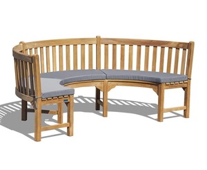 Sillas de Salón Hechas de Madera de Teca, Diseño Moderno con Asientos de Espuma Suave, Aptas para Diversos Conceptos - Product Image 1