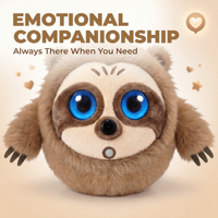 CADOTHY AILA Jouet en peluche interactif parlant AI 4 étapes d'évolution, compagnon d'étude, contrôle via application Wi-Fi