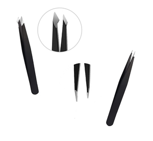 Juego de Instrumentos de Pinzas para Cejas Puntiagudas Reutilizables Manuales de Acero Inoxidable Duraderas de Marca Privada a Precio de Fábrica al por Mayor - Product Image 5