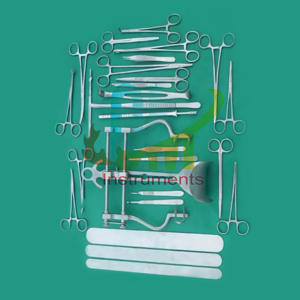 Nuevo conjunto de instrumentos quirúrgicos de laparotomía básica de acero inoxidable alemán de 81 piezas Nuevo A + Calidad Premium | Instrumentos OldMed - Product Image 6