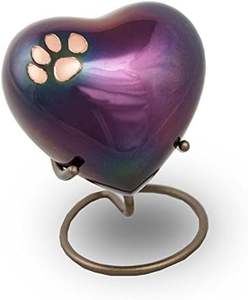 White Colour <b>Urn</b> Metal Aluminium Metal Pet <b>Urns</b> With export Quality <b>For</b> <b>Dog</b> Cats <b>Ashes</b> In Different Colors Direct From Factory - Product Image 5