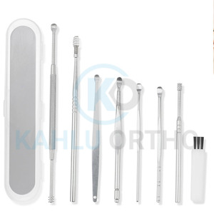 8 Pcs Sets <b>Ear</b> Wax Remover Stainless Steel <b>Ear</b> Pick <b>Tools</b> <b>Ear</b> <b>Cleaning</b> Kit with Storage Box by KAHLU ORTHOPEDIC - Product Image 1