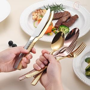 Ensemble de couverts de luxe écologiques en acier inoxydable pour restaurants et fêtes |   Couverts de qualité professionnelle avec couleurs personnalisées - Product Image 3