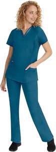 Ensembles d'uniformes de gommage sur mesure en gros pantalons de survêtement en coton et polyester pour médecins et infirmières d'hôpital médical costumes de gommage 2025 - Product Image 2