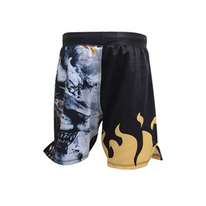 Shorts de boxe Muay Thai pour jeunes de haute qualité 100% coton, design personnalisé, respirant, vente chaude, vente en gros d'usine, toutes saisons - Product Image 2