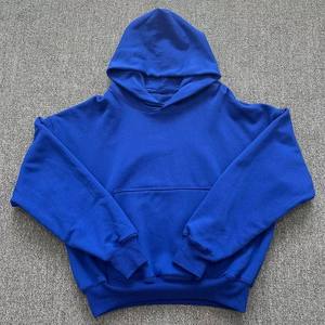 Sweat-shirt homme sur mesure en gros, 500 g/m², tissu éponge français, coupe ample, logo brodé, pour les marques de mode américaines, fournisseur en gros - Product Image 2