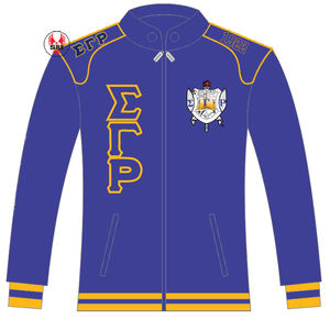 Veste de course personnalisée Sigma Gamma Rho pour femme Vêtements d'extérieur de qualité supérieure avec broderie unique - Product Image 4