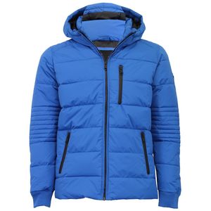 Chaqueta acolchada de invierno de diseñador para hombre, impermeable, acolchada con burbujas, abrigo personalizado de poliéster para exteriores con cuello levantado - Product Image 3