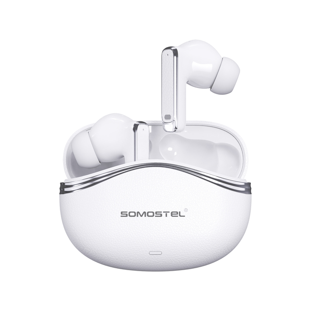 Somostel J88 Wireless Hifi Earphone Leather Texture Earbuds Sport Auricolari Gaming Headphones Micro Charge TWS Earphones