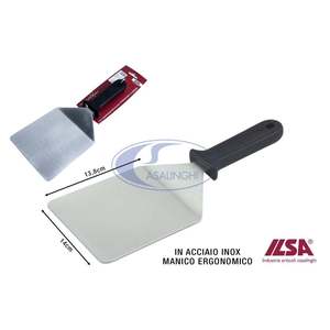 Ilsa Paletta per Pizza in Acciaio Inox 14x13.8 cm, Utensili per Pizza Tuttixuno - Product Image 1
