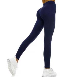 100% algodón recién llegado gimnasio entrenamiento Yoga desgaste mujeres Leggings precio al por mayor ropa deportiva Fitness & Yoga mujeres Leggings sin costuras - Product Image 5