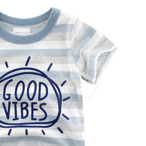 Camiseta de manga corta informal personalizada para niños, último diseño, cuello redondo, tejido de punto de secado rápido, Impresión de logotipo de sublimación - Product Image 6