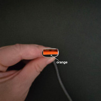 Cables USB a 8 Pines con Indicador LED, Trenzados de Tela, Sin Enredos, Macho a Hembra, para iOS, Más Populares en Existencia