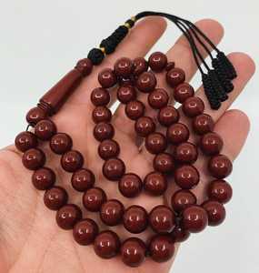Bakelite สายลูกประคำ tasbih 45เม็ดสี100% ฟีนอลฟอร์มาลดีไฮด์