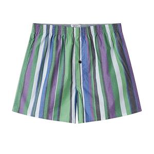 Pantalones Cortos Clásicos Bermuda para Hombre, Ligeramente Elásticos, Básicos, de Tela de Lona de Algodón, Secado Rápido, Cierre con Cordón, Largo hasta la Rodilla - Product Image 5