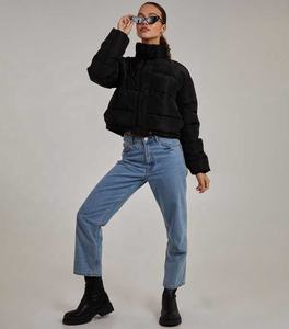 Veste bouffante à col montant pour l'hiver des femmes en gros personnalisé 2023 nouvelle mode à la mode dernière conception - Product Image 2