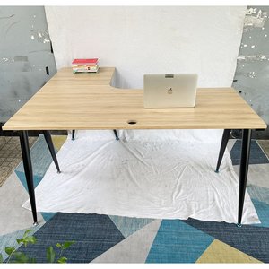 Escritorio Moderno en Forma de L para Portátil, de Madera, 140x120cm, Ajustable y Extensible, HBCO042 - Product Image 5