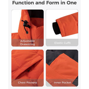 แจ็คเก็ตพัฟเฟอร์ผู้ชายขายดี ดีไซน์ใหม่ ฤดูหนาว เนื้อผ้ามันเงา อุ่นสบาย ขายส่ง แจ็คเก็ตบับเบิ้ลบอมเบอร์พัฟเฟอร์สำหรับกิจกรรมกลางแจ้ง ปี 2026 - Product Image 6