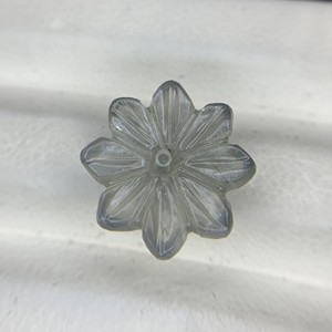 พลอยซาฮาร่าอัญมณีมูนสโตนสีเทาแกะสลักทำด้วยมือแบบทำมือเครื่องประดับอัญมณีธรรมชาติเอฟเฟกต์การเปลี่ยนสี - Product Image 2