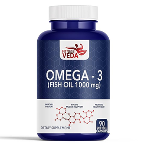 Aceite de Pescado Omega 3 1000mg en Cápsulas Blandas, Calidad Premium, Fuente Rica en Ácidos Grasos Esenciales para Uso Diario al por Mayor - Product Image 1