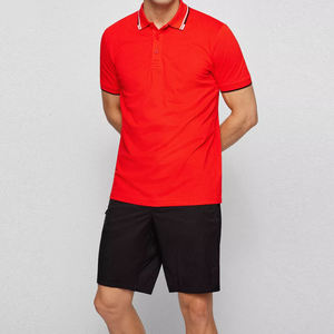 Última llegada personalizada de manga corta hombres Polo camiseta de calidad superior 100% algodón de talla grande suelta camisetas para hombres - Product Image 1