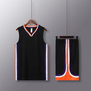 Uniformes de basket-ball en polyester personnalisés conçus ensemble de taille XS Offre Spéciale vêtements de basket-ball imprimés par sublimation - Product Image 4