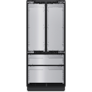 Réfrigérateur/Congélateur à Portes Françaises MasterCool 36 en Acier Inoxydable, Ligne de Plafond Élevée, Congélateur en Bas, Alimentation Électrique - Product Image 4