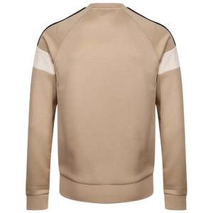 Men's Winter Casual Regular Fit Solid 100% Cotton <b>Fleece</b> Crew Neck Long Sleeve <b>Sweatshirts</b> Custom Logo Customized Contrast Color - Product Image 2