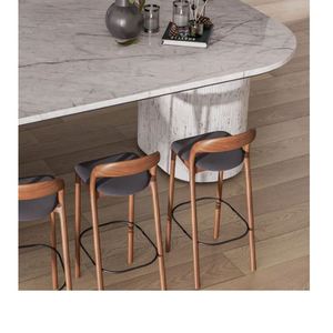 Plans de travail personnalisés pour cuisines et salles de bain, en porcelaine et pierre naturelle, marbre de Carrare Calacata pour projets hôteliers, découpe préfabriquée - Product Image 3