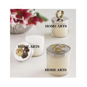 Lot de 2 bougeoirs design en aluminium et verre de qualité supérieure Bougeoirs de table de forme ronde - Product Image 6