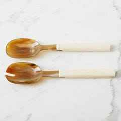 ช้อนทำจากเขาควายธรรมชาติคุณภาพพรีเมียม ขัดเงาอย่างดี ด้ามยาว เหมาะสำหรับครัวเรือนที่ยั่งยืน ราคาขายส่งจากอินเดีย - Product Image 2