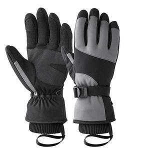 Gants de ski de sport coupe-vent de meilleure performance avec fonction d'écran tactile Gants de ski d'hiver imperméables en polyester - Product Image 1