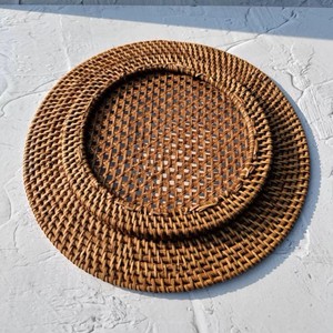 Decorative Rattan <b>Charger</b> <b>Plates</b> From Vietnam - Product Image 5