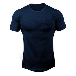 เสื้อยืดผ้าฝ้าย100% 2025โอเวอร์ไซส์สำหรับผู้ชายเสื้อยืดออกกำลังกายในยิมแบบว่างเปล่าสำหรับฤดูร้อน - Product Image 3