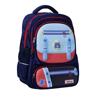 Mochila Escolar Unisex con Cierre, Apta para Laptop, Impermeable, con Diseño Moderno y Patrón Personalizable para Estudiantes y Niños - Product Image 2