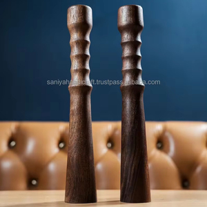 Muddler de madera tallada a mano Muddler de madera de nogal negro de Oregon Muddler de madera de acacia - Product Image 2