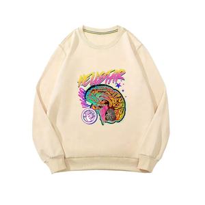 Sweat-shirt à capuche rétro en coton 100% de haute qualité, respectueux de l'environnement, imprimé par transfert numérique direct, lavage à l'acide, vintage, service OEM - Product Image 1