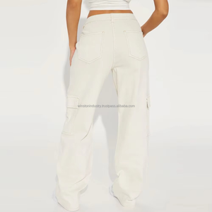 Classic Blue Denim Flare Jeans Women High Waisted Slim Fit <b>Bell</b> Bottoms women denim jeans pants - Product Image 6