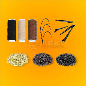 Kit de herramientas de extensión de cabello reutilizable ligero de acero inoxidable y acero al carbono con calidad de grado A + - Product Image 3