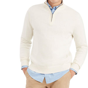 เสื้อแขนยาวคอกลมปักลายตามสั่ง ผ้าฝ้ายฟลีซ 100% สำหรับผู้ชาย ดีไซน์เนอร์ ระบายอากาศได้ดี เป็นมิตรกับสิ่งแวดล้อม เหมาะสำหรับฤดูหนาว - Product Image 3