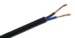 150m. Tubo in acrilico nero 4x1,5mm. sul rullo - Product Image 1
