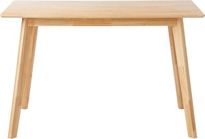 Mesa de Comedor Rectangular de Madera Maciza Natural, 29.5\" de Diámetro x 47.2\" de Ancho x 29.5\" de Alto, Elegante, Duradera, Moderna, Hecha a Mano, Ecológica, de Taller - Product Image 4