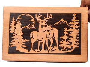 กล่องเผาศพไม้บีชสําหรับเถ้ามนุษย์ Dear Tree โกศเผาศพส่วนบุคคลสําหรับสัตว์เลี้ยงงานฝีมือฝัง - Product Image 4