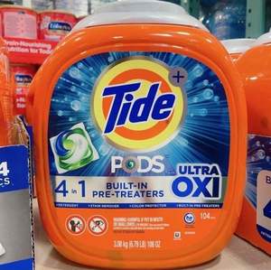 Detergente Líquido para Ropa Tide Free & Gentle, 64 Lavados, 84 fl oz. - Product Image 1