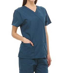 Medical Nurse <b>Scrubs</b> <b>Uniform</b> Sets Long Sleeves Tops Jogger Type <b>Scrub</b> Sets Stretch Hospital <b>Uniforms</b> for Women - Product Image 1